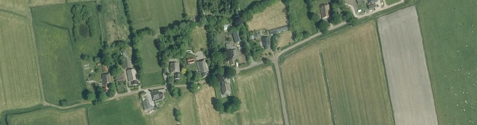 Luchtfoto van Sandebuur