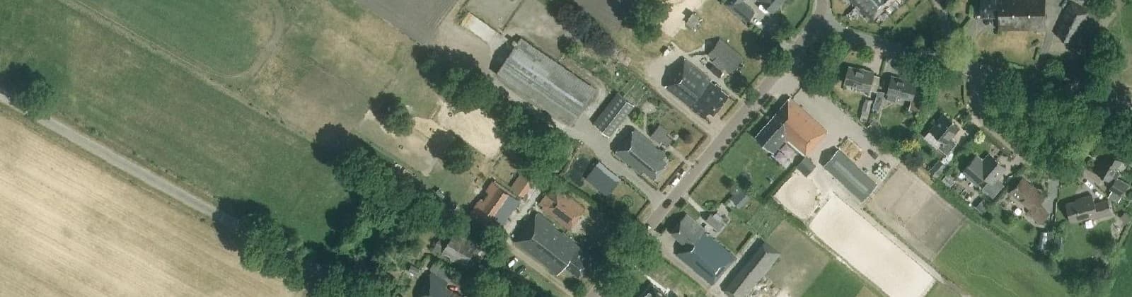 Luchtfoto van Steenbergen
