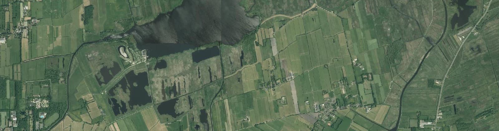 Luchtfoto van Buitengebied Roden Noord