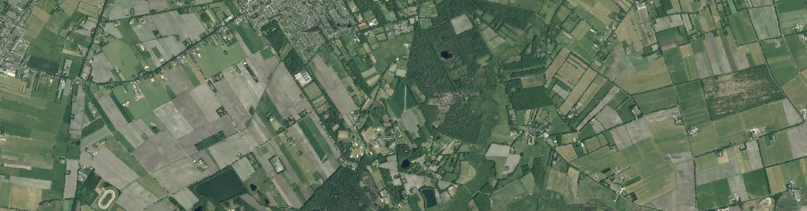 Luchtfoto van Buitengebied Roden Zuid