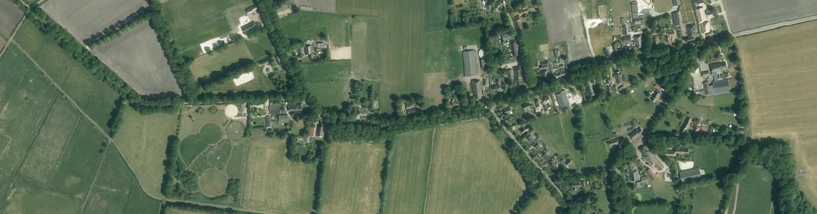 Luchtfoto van Westervelde