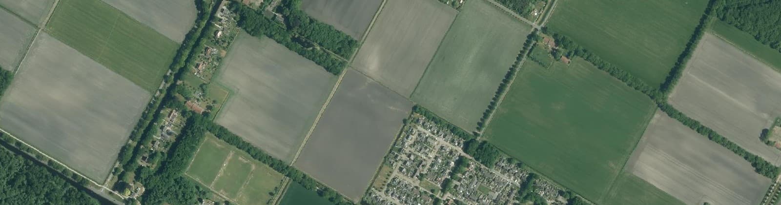 Luchtfoto van Veenhuizen