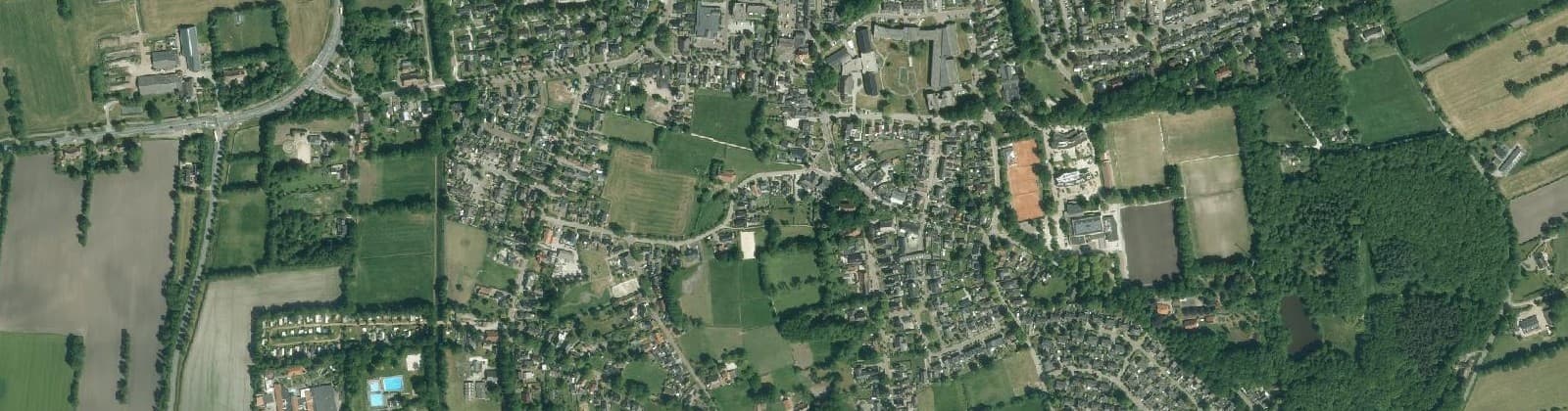 Luchtfoto van Peize