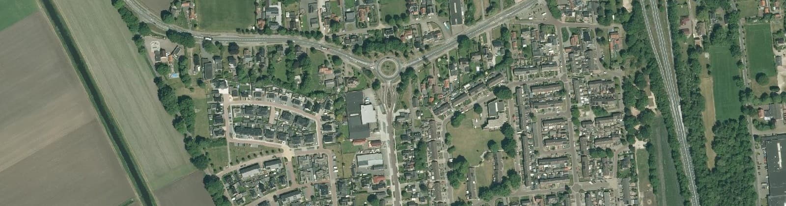 Luchtfoto van Westerhaar-West