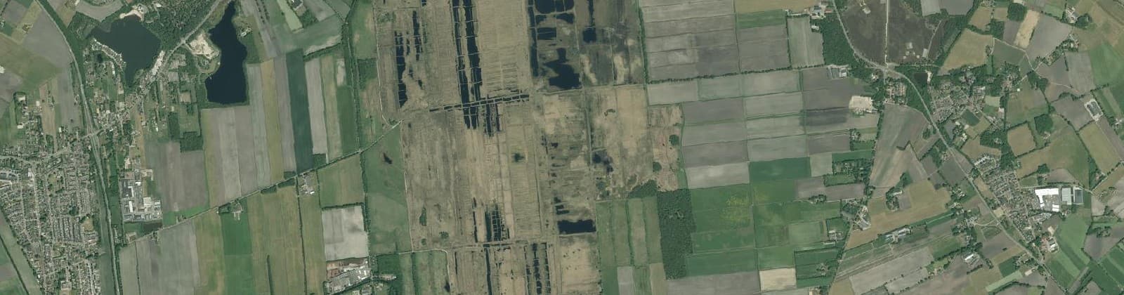 Luchtfoto van Verspr.h. Westerhaar-Vriezenveensewijk-O