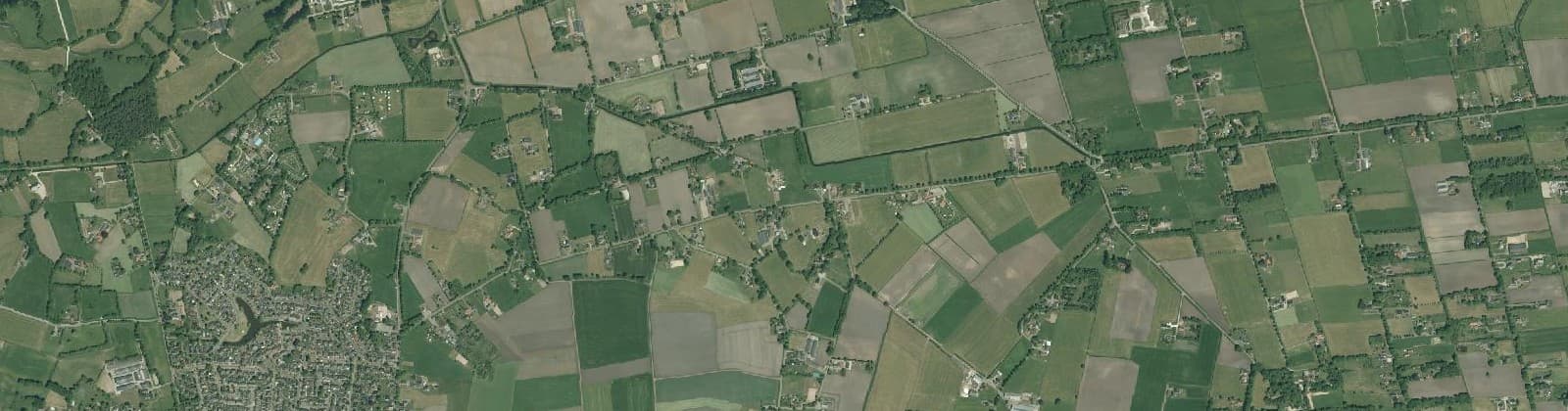 Luchtfoto van Buurtschap Magele