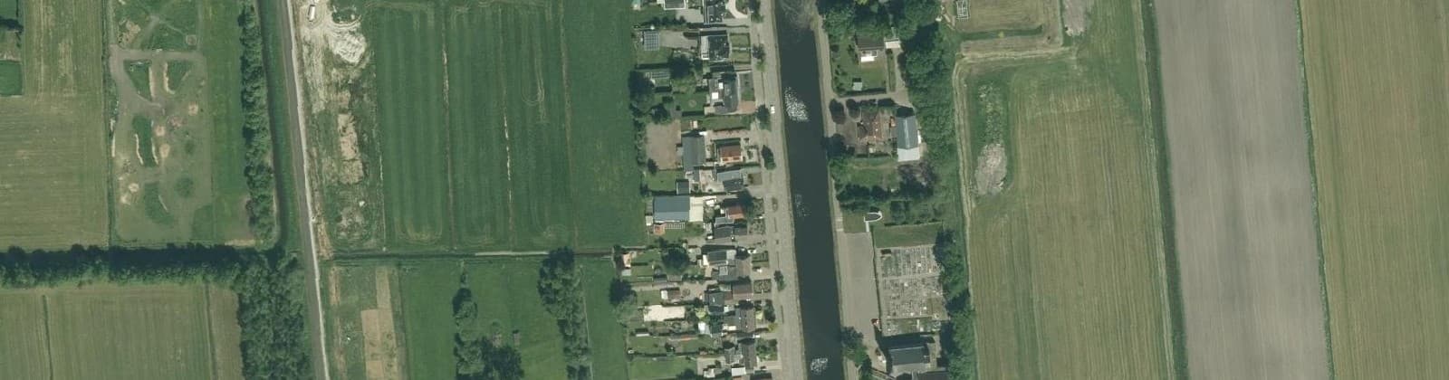 Luchtfoto van Geerdijk-Oost