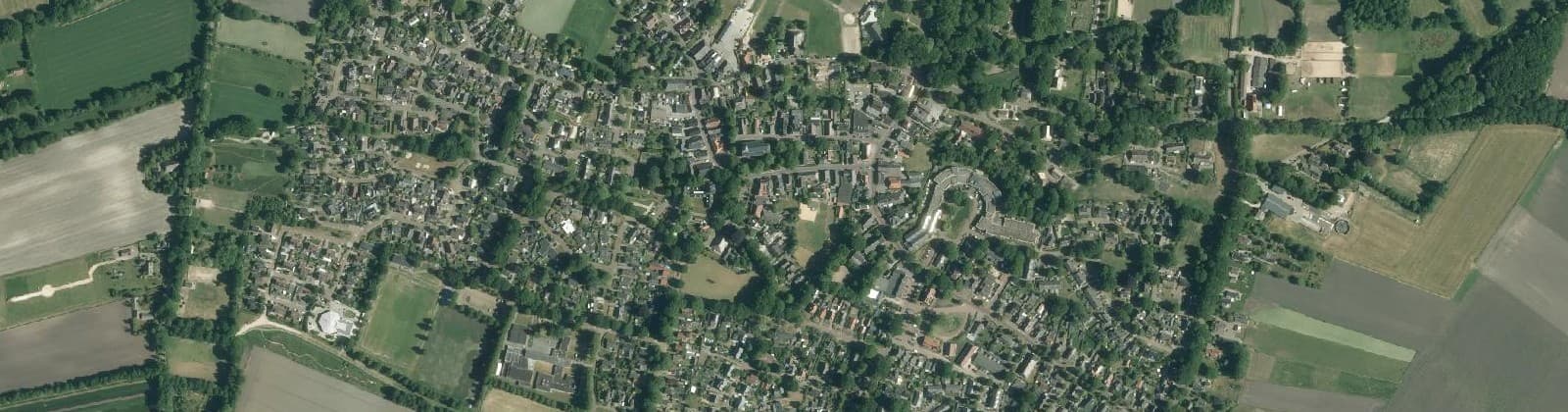 Luchtfoto van Diever