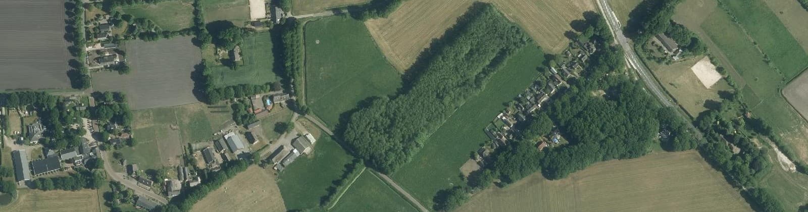 Luchtfoto van Lhee