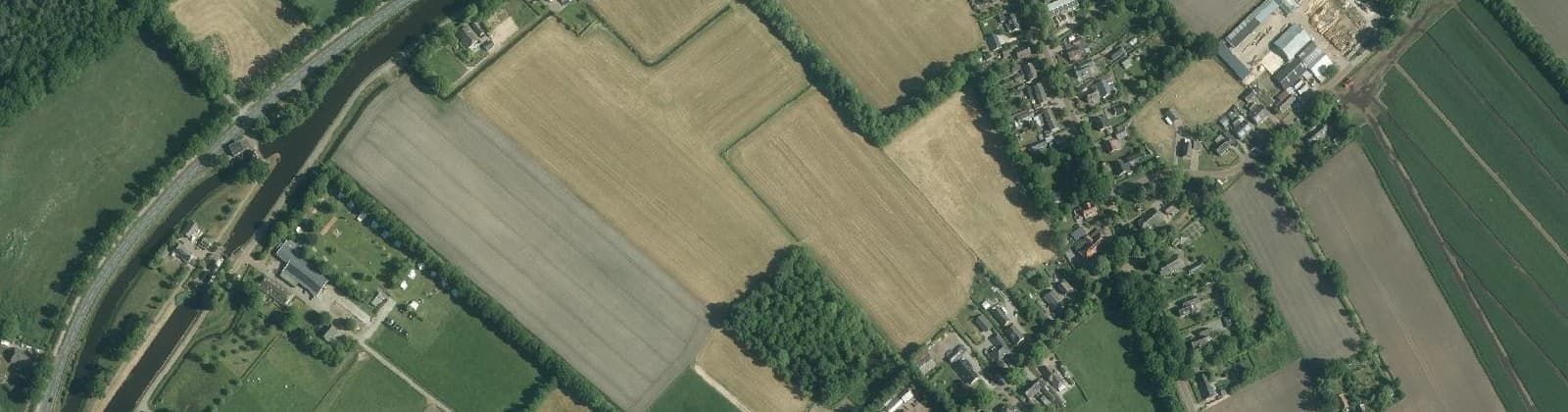 Luchtfoto van Geeuwenbrug