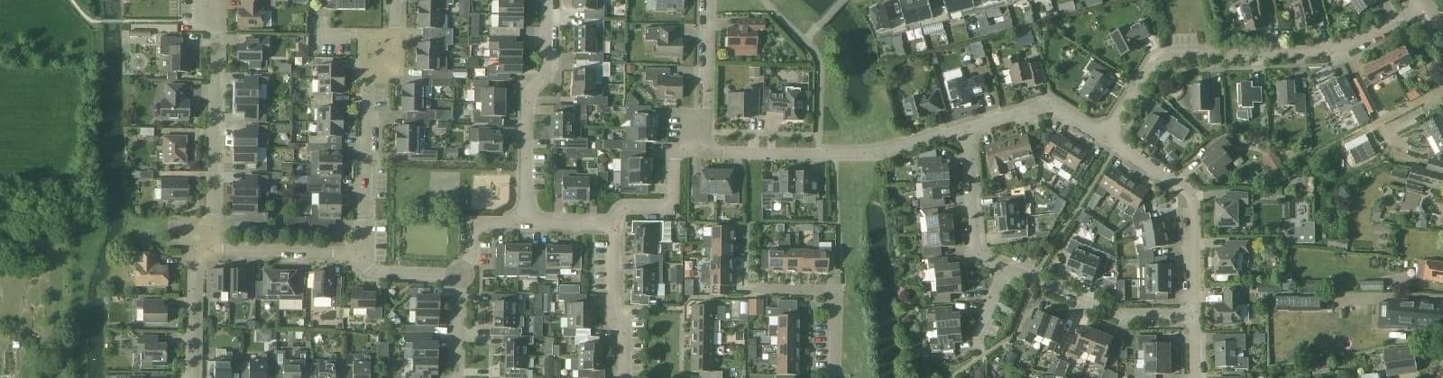 Luchtfoto van Plakse Wei
