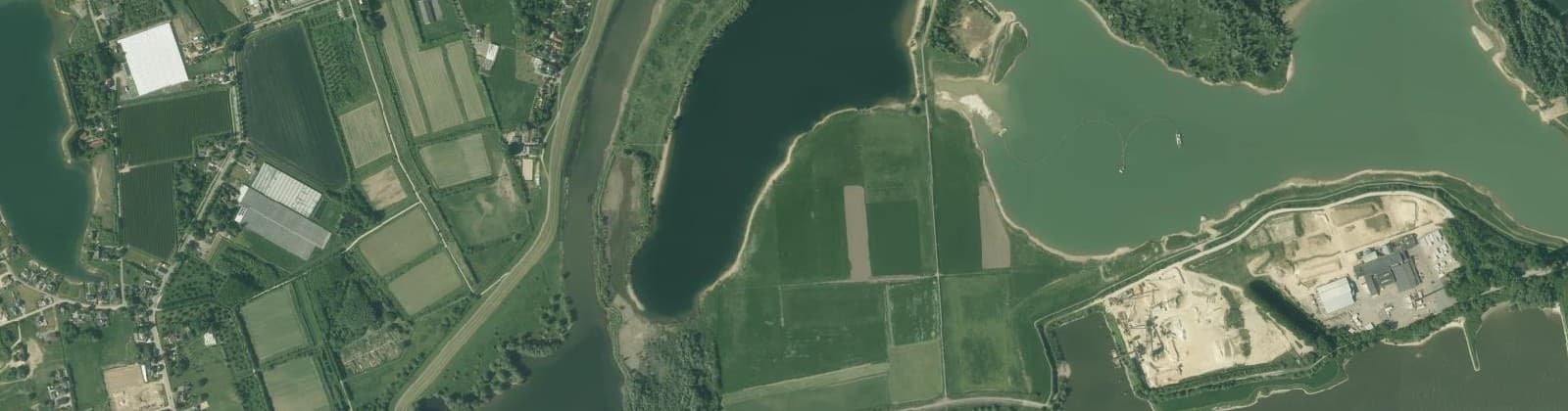 Luchtfoto van Buitengebied Bemmel Zuid