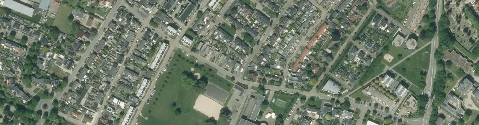 Luchtfoto van Brouwersland