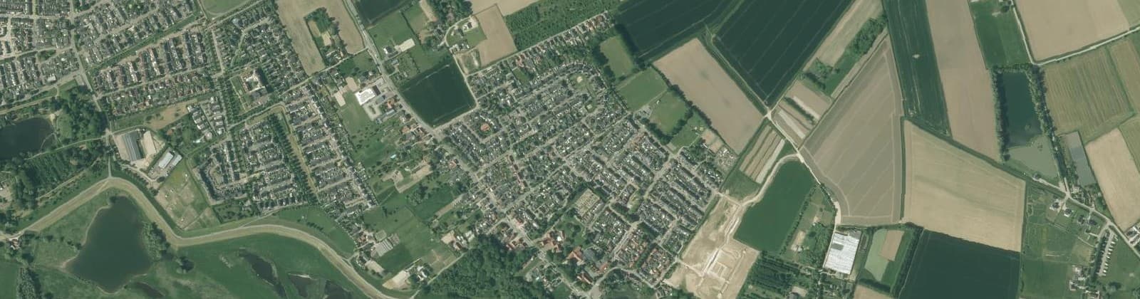Luchtfoto van Buitengebied Haalderen