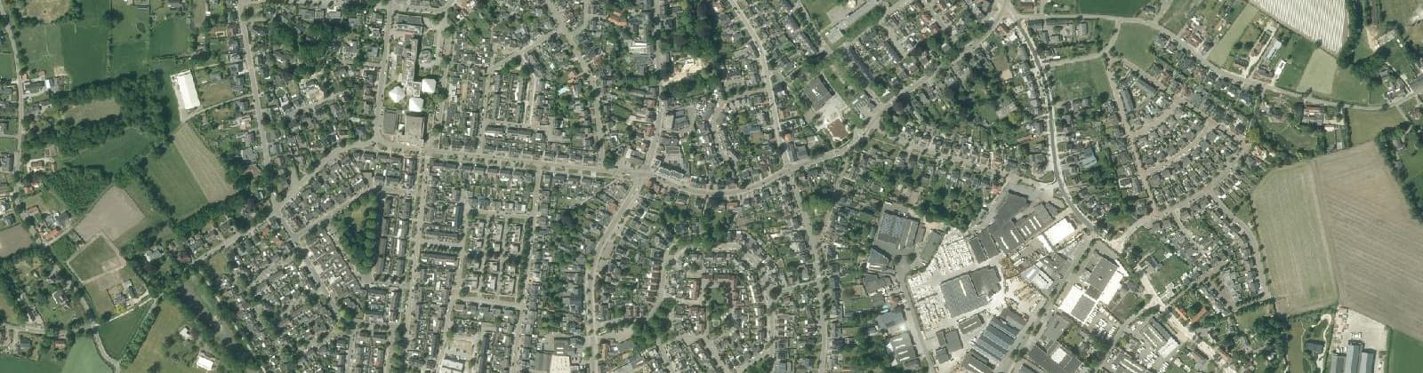 Luchtfoto van Budel