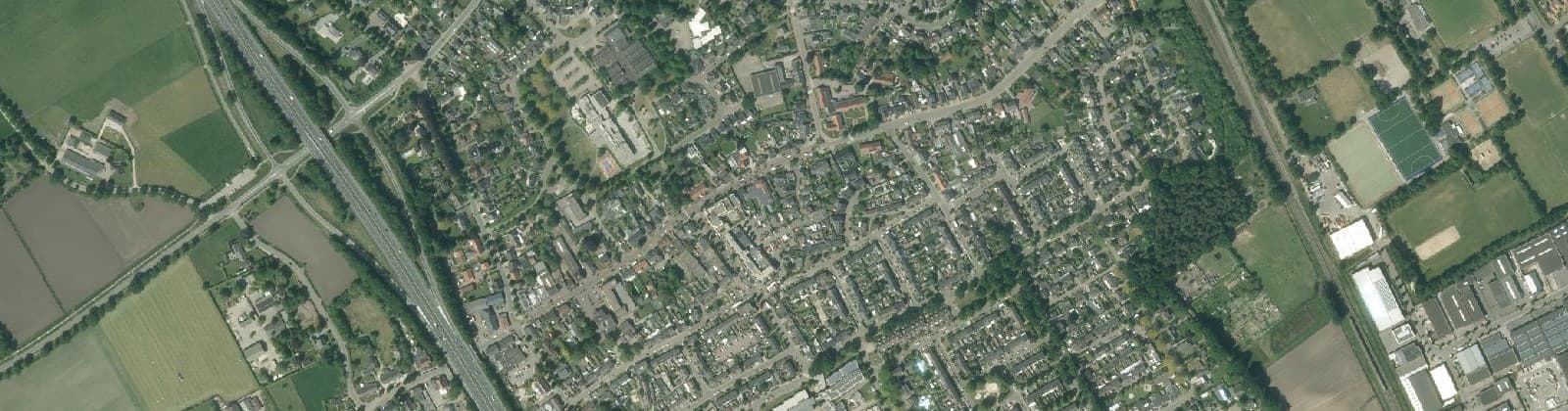 Luchtfoto van Maarheeze