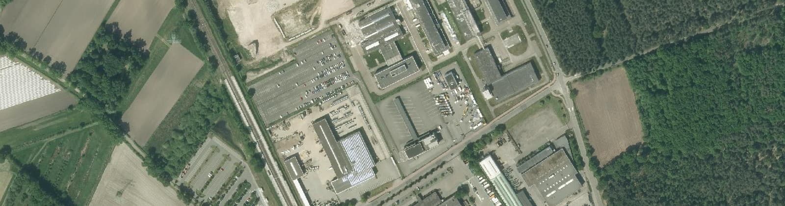 Luchtfoto van Industrieterrein Den Engelsman Rondven