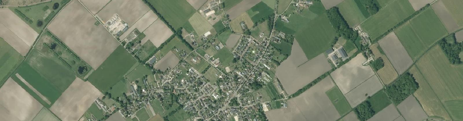 Luchtfoto van Gastel