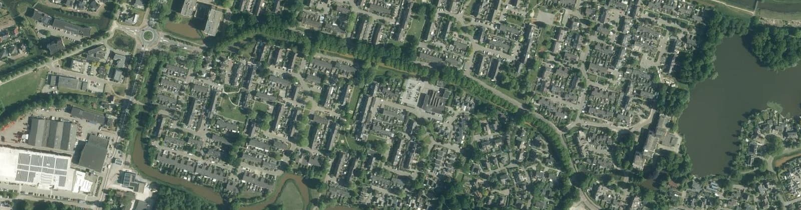 Luchtfoto van Oostermeenthe