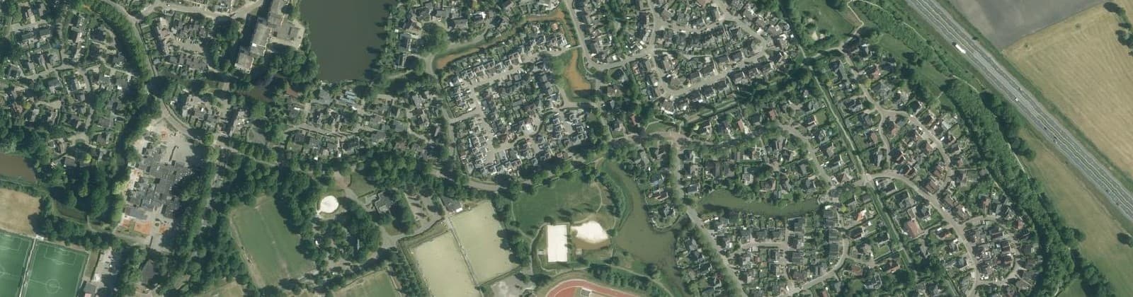 Luchtfoto van Nieuwe gagels
