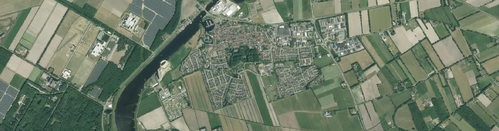 Luchtfoto van Vollenhove