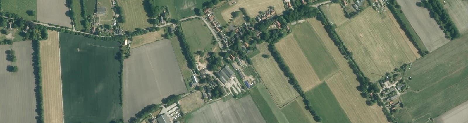 Luchtfoto van Onna