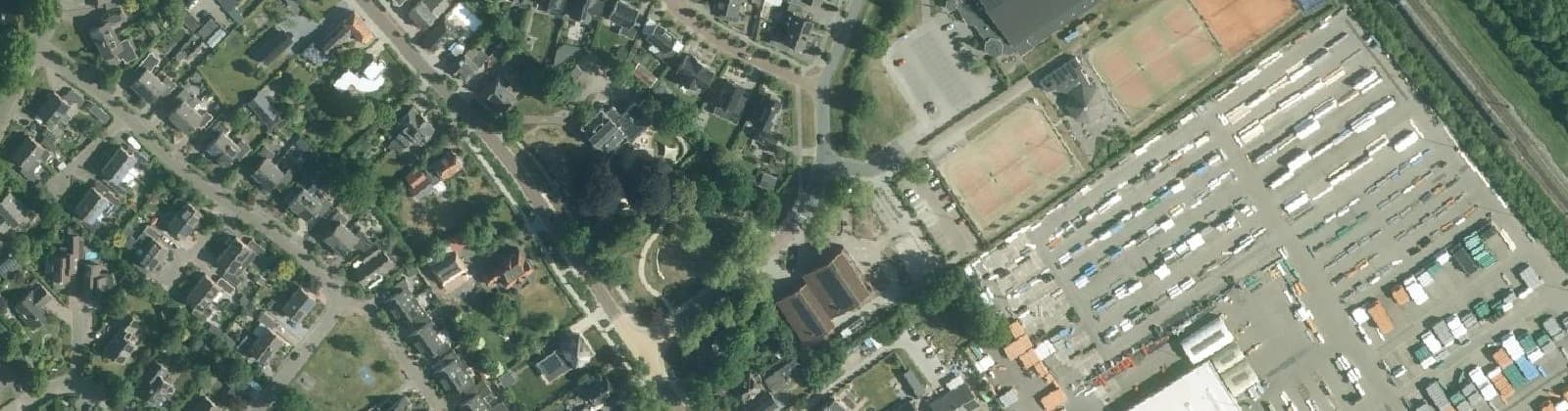 Luchtfoto van Tuk
