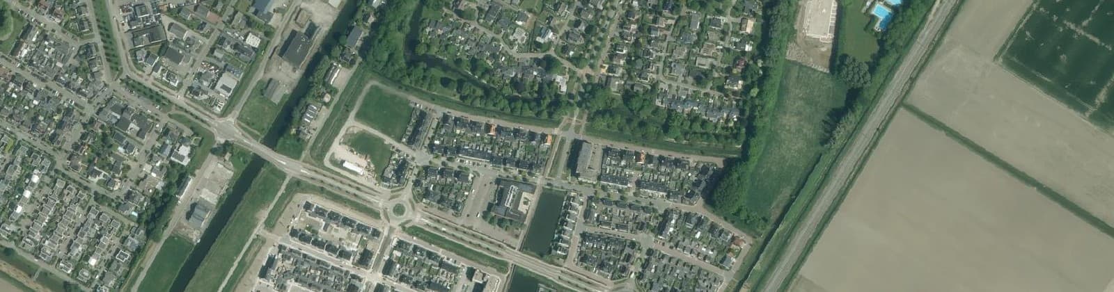 Luchtfoto van Bosselaar