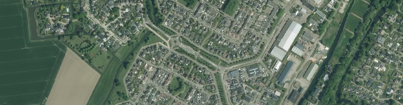 Luchtfoto van Lindonk