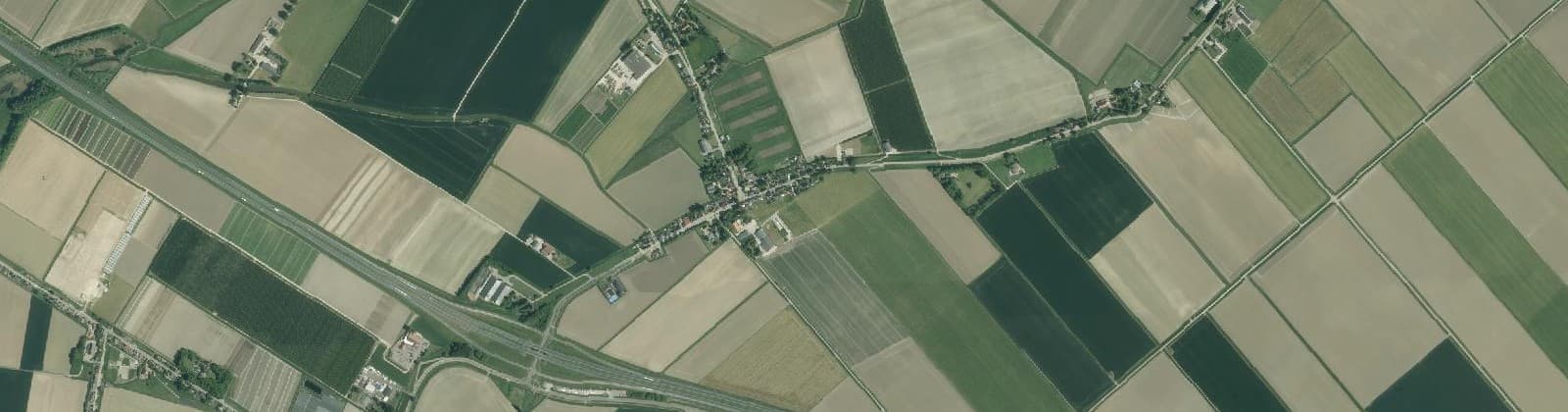Luchtfoto van Oudemolen