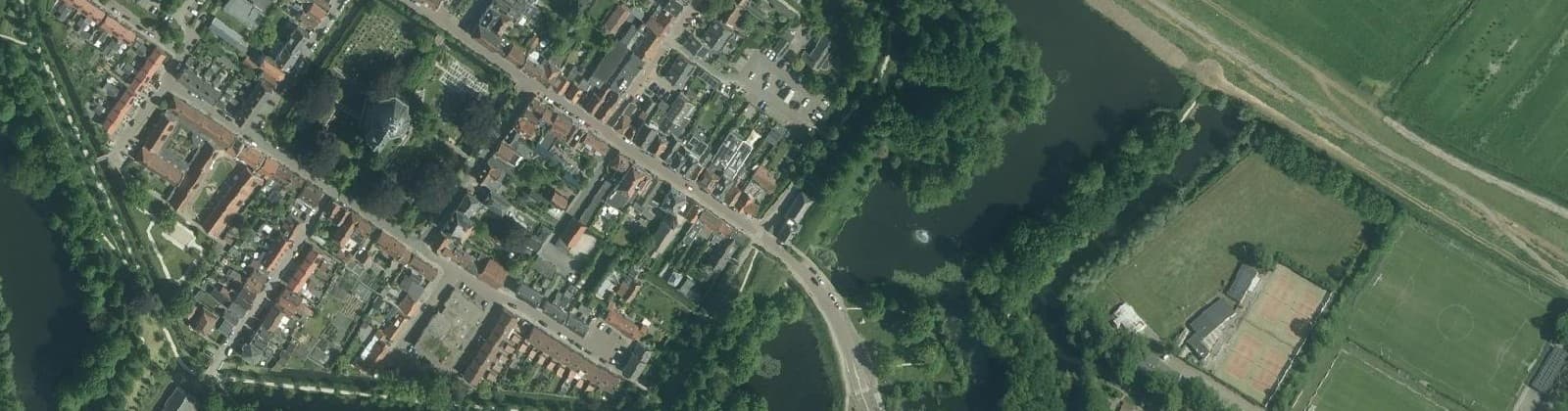 Luchtfoto van Willemstad
