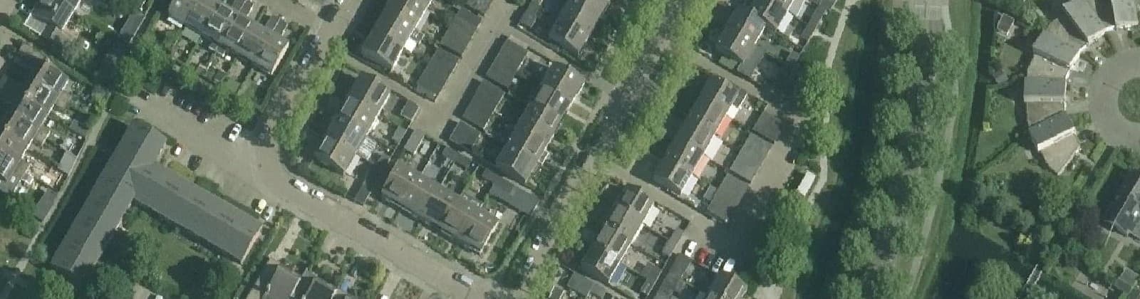 Luchtfoto van Noordlangeweg