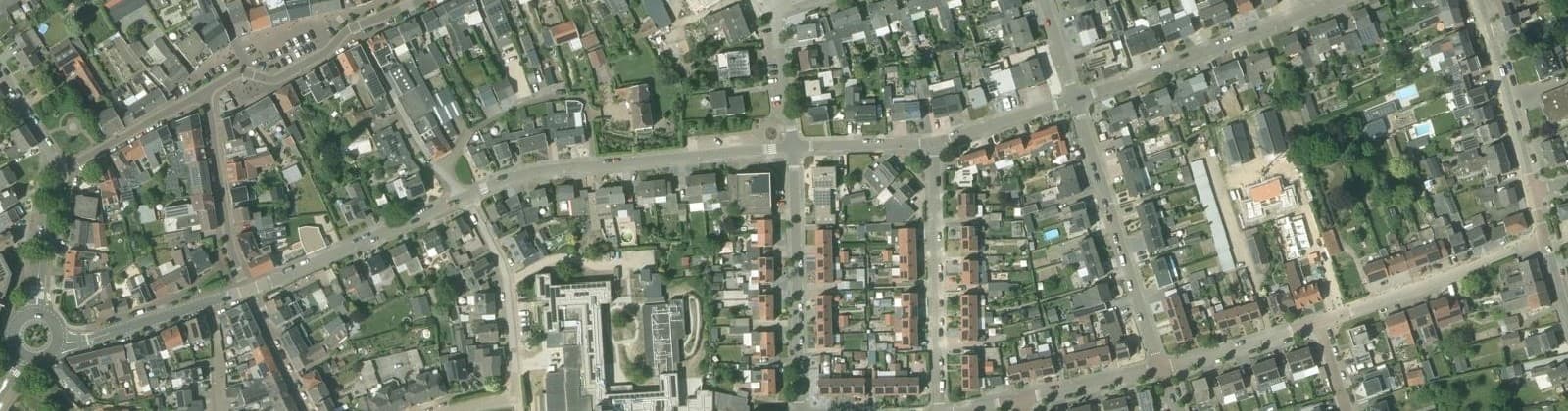 Luchtfoto van Susteren Centrum