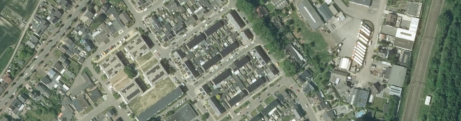 Luchtfoto van Wolfskoul