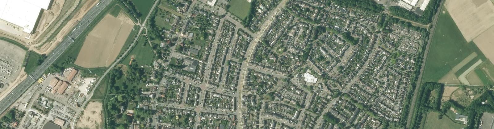Luchtfoto van Echt Noord