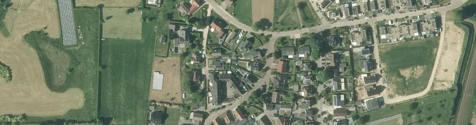 Luchtfoto van Gebroek