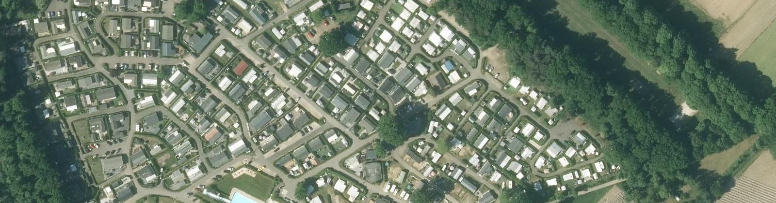 Luchtfoto van Recreatiepark Marisheem
