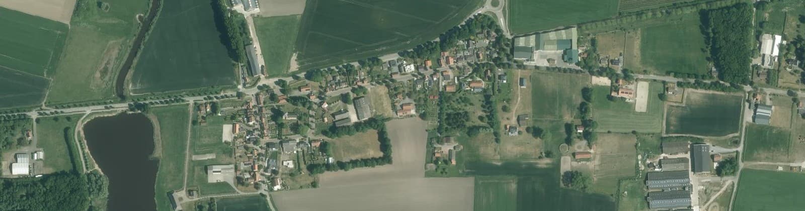 Luchtfoto van Sint Kruis