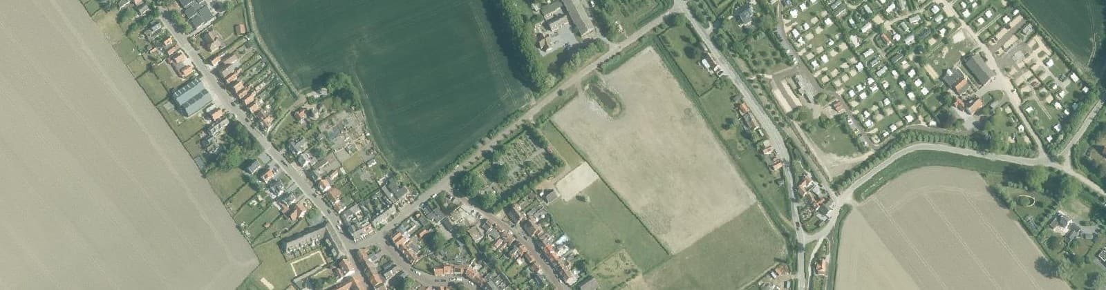 Luchtfoto van Cadzand