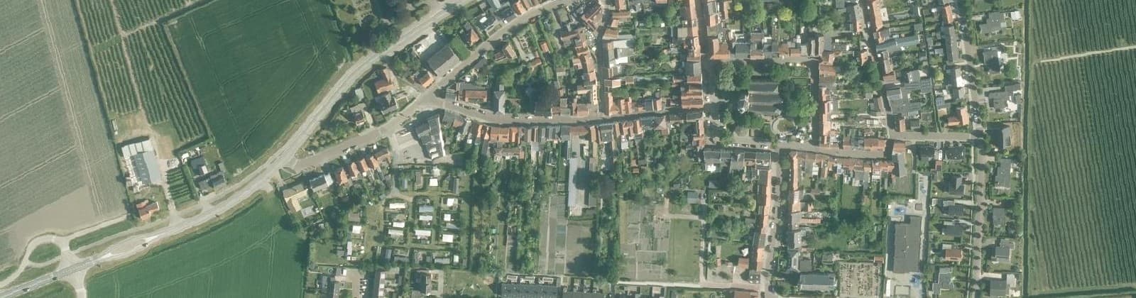 Luchtfoto van Groede
