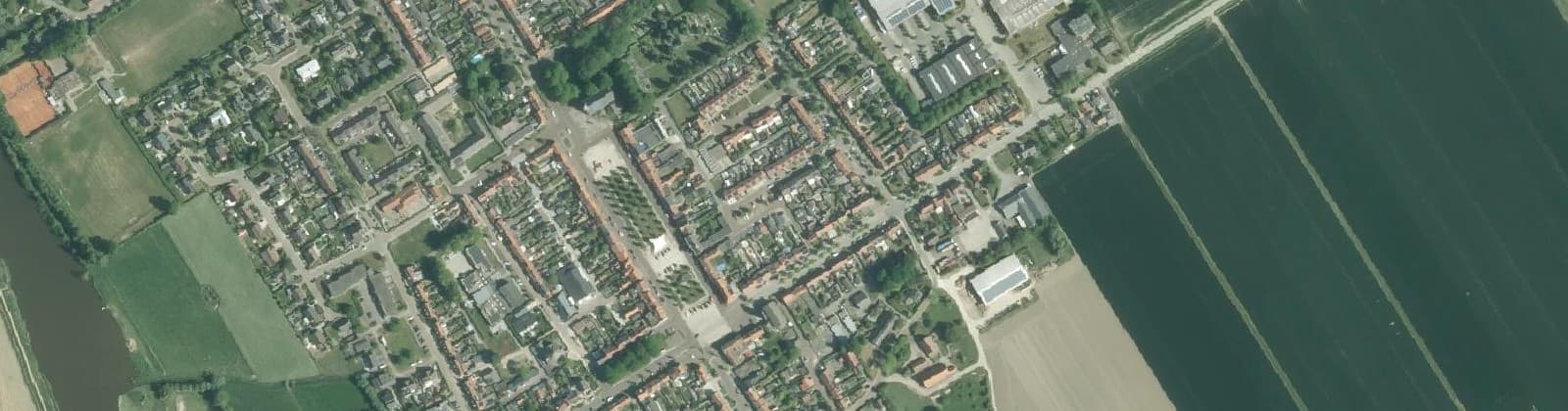 Luchtfoto van Schoondijke