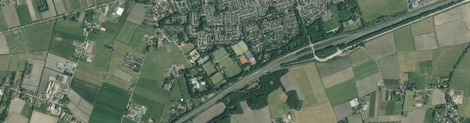 Luchtfoto van Hoogerheide