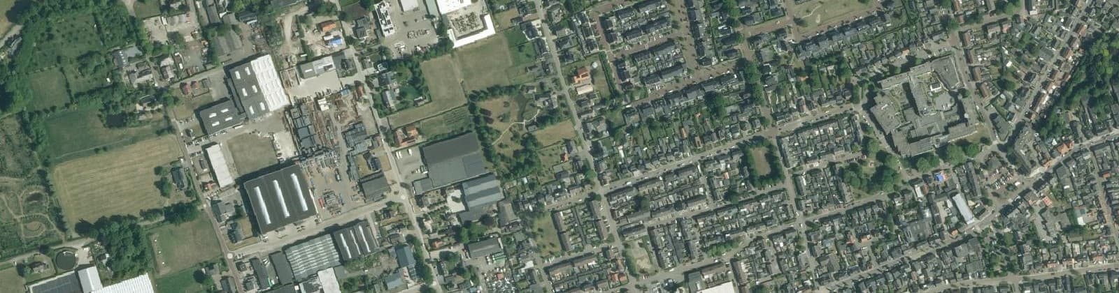 Luchtfoto van Vierendelen