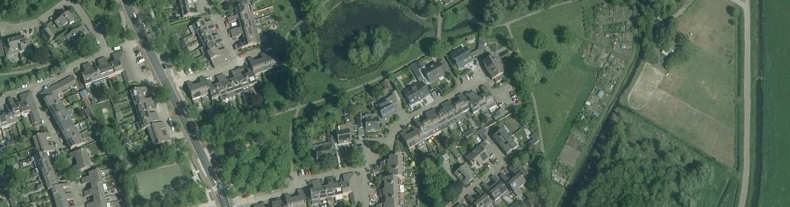 Luchtfoto van Zeggepolder-oost