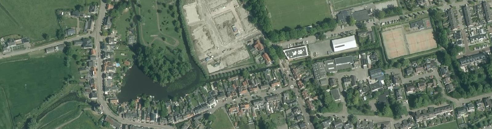 Luchtfoto van Terheijden noordwest