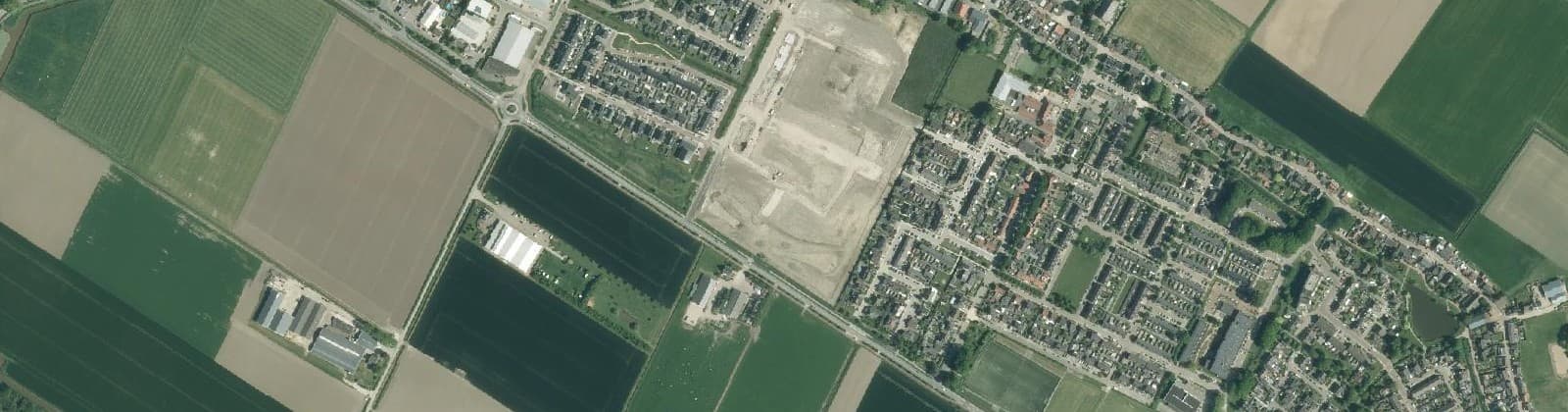 Luchtfoto van Nieuwland