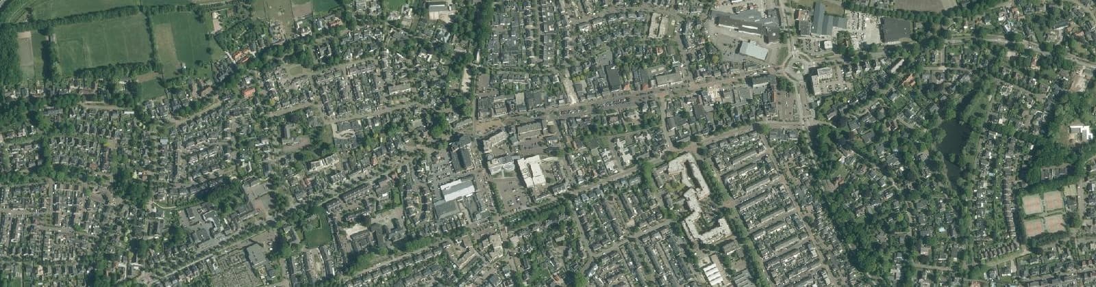 Luchtfoto van 't Dorp
