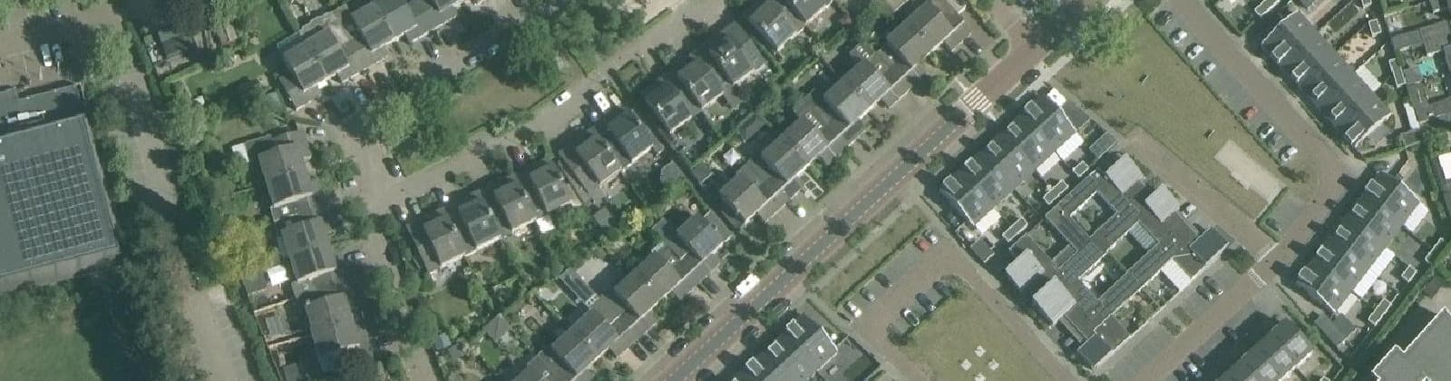 Luchtfoto van 't Vijfeiken