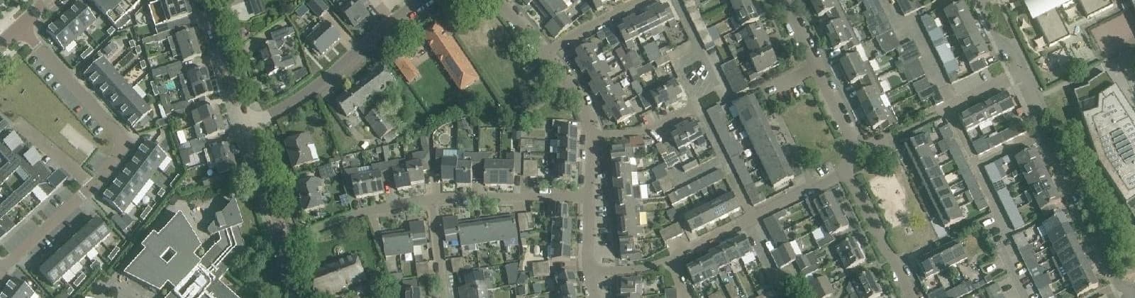 Luchtfoto van Schoonstraat