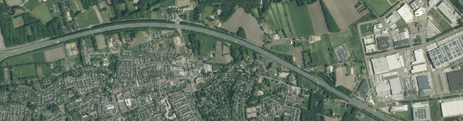 Luchtfoto van Buitenpas - Noordrand